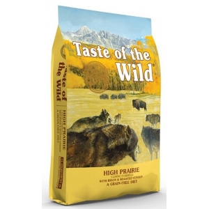 TASTE OF THE WILD HIGH PRAIRIE 2 kg - Bezzbożowa karma dla psów wszystkich ras, w każdym wieku